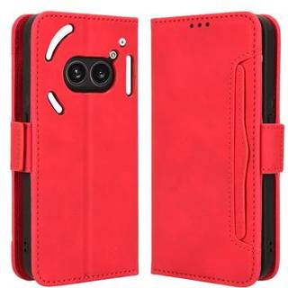 Nothing Phone (2a)/(2a) Plus Pung Cover med Kortholder - Rød