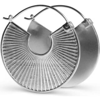 Jane Kønig Plissé Ørering Sølv