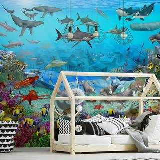 Hav Eventyrs tapet 243 x 305 cm