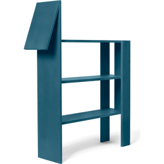 Ferm Living Horse Bogreol 91x111 Cm - Kommoder Mdf Mørkeblå - 1104268915