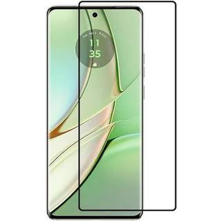 Motorola Edge 40 Neo Skærmbeskyttelse Hærdet Glas - Full Fit - Sort Kant