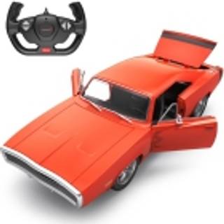 Dodge Charger R/T Fjernstyret Bil 1:16, 2.4G Rød