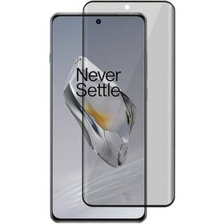 OnePlus 12 Privacy Full Cover Hærdet Glas Skærmbeskytter - Sort Kant