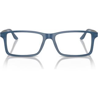 Ralph Lauren Mand RL6128 5377 Optiske stel Acetat Blå Transparent Firkantet Normal