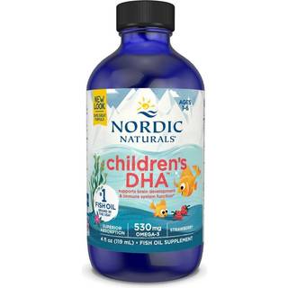 Børns DHA, 530 mg Omega-3 Jordbær (EAN 768990891281) - 119 ml