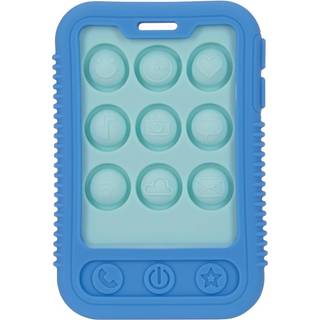 Nuby baby t?nder leget?j 3+ m?neder fnise bytes sensorisk popper mobiltelefon bl?