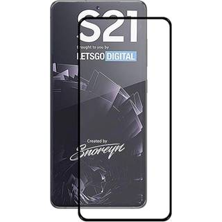 Samsung Galaxy S21 5G Hat Prince Full Size Skærmbeskyttelse Hærdet Glas - 9H - Sort Kant
