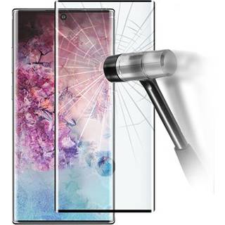 Samsung Galaxy Note10+ Full Coverage Skærmbeskyttelse Hærdet Glas - Sort