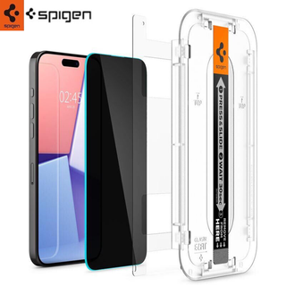 Spigen Glass tR EZ Fit HD Privacy 1 Pack - iPhone 15 Pro