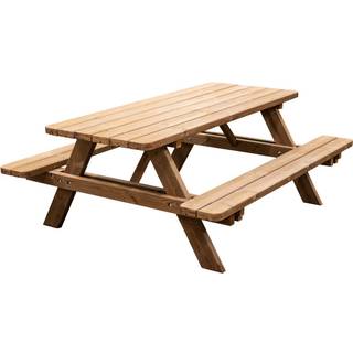 HORTUS bord-/bænkesæt Thermo fyrretræ 177 x 158 cm