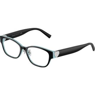 Tiffany Kvinde TF2243D 8055 Optiske stel Acetat Sort Transparent Pillow Normal