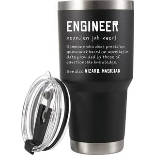 Panvola Engineer Definition Engineer Gaver til ingeni?rstuderende k?reste far Mom onkel bror vakuum isoleret tumbler rustfrit st?l med halm og af