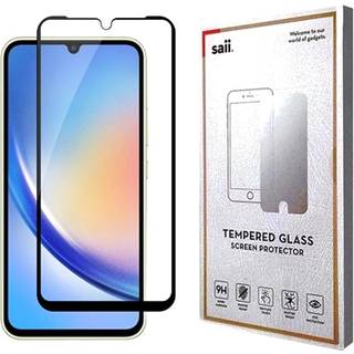 Saii 2.5D Premium Samsung Galaxy A34 5G Skærmbeskyttelse - 2 Pcs.
