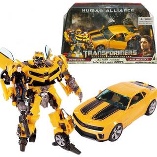 Transformers Bumblebee – Human Alliance: Robot, Lastbil og Bil – Actionfigurer til drenge
