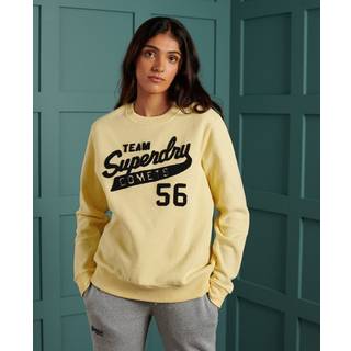 Superdry Stone Wash sweatshirt med grafik og rund hals