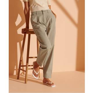 Superdry Brede Taper plisserede bukser
