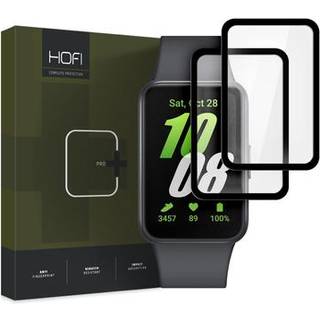 Samsung Galaxy Fit3 Hofi Hybrid Pro+ Skærmbeskyttelse Hærdet Glas - Sort Kant - 2 Stk.