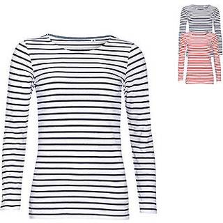 SOL´S L01403 T-shirts White / Navy XS