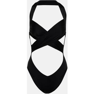 Norma Kamali Crossover Mio swimsuit - black - XL