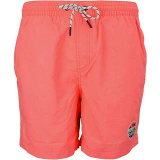 N.Z.A. Herren Badeshorts orange unifarben