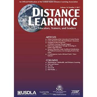 Distance Learning Vol 14 Issue 3