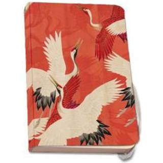 Bekking & Blitz Notebook A6 Red Cranes - Notesbog