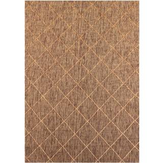 Zagora Udendørs Tæppeløber Rhombus - Kobber - 80x250 (Løber)