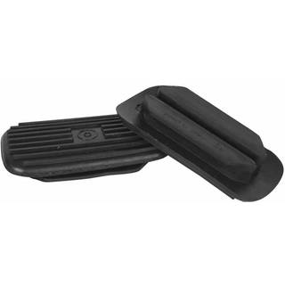 Korsteel Two Bar Stirrup Iron Treads Black 4,25 """"