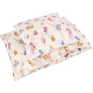 Filibabba GOTS 70 x 100 Mønstret Baby Sengetøj Sæt Rainbow Reef 100x140 cm