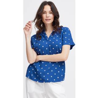 Fransa Kamma Bluse Beaucoup Blå-XL