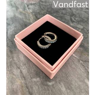 ANNEBRAUNER Creole Line L-Aquamarine Øreringe