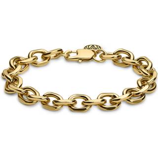 Essentials | 10 mm Guldfarvet Ankerkæde Armbånd
