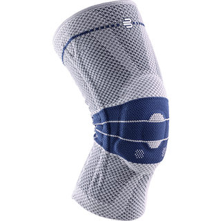 Bauerfeind GenuTrain 8m Silikone Str. 4C - Titan knæstøtte til optimal støtte og komfort