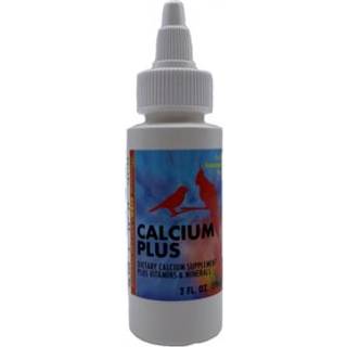 Morgenfugl Calcium plus flydende supplement til fugle - flydende calciumformel med magnesium og vitamin D3 calciumtilskud til alle fugle - 2 fl o