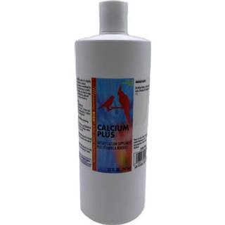 Morning Bird Calcium plus flydende supplement til fugle - flydende calciumformel med magnesium og vitamin D3 calciumtilskud til alle fugle - 32 f