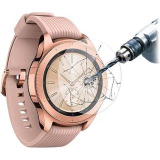 Samsung Galaxy Watch Skærmbeskyttelse Hærdet Glas - Krystalklar - 42mm