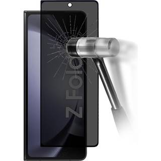 Samsung Galaxy Z Fold5 Privacy Full Cover Hærdet Glas Skærmbeskytter - Sort Kant
