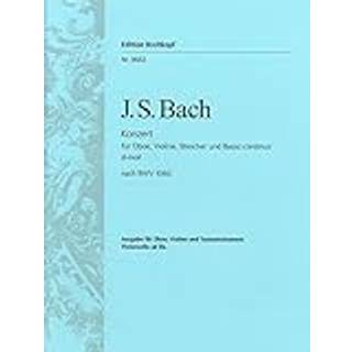 DOUBLE CONCERTO IN D MINOR RECONSTRUCTIO