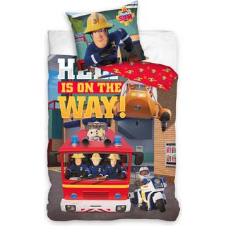 Brandman Sam Junior Sengetøj 100x135 cm - 100 procent bomuld