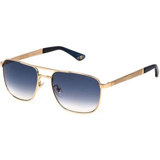 Police SPL890 ORIGINS 3 0300 55 Solbriller Mænd Guld - Rose Gold - 55mm