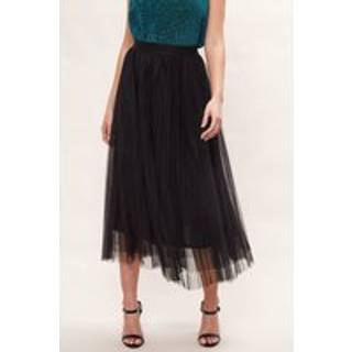 Betula Tulle Midi Black Skirt