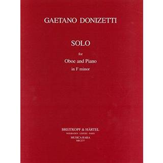 SOLO IN F MINOR OBOE & PIANO