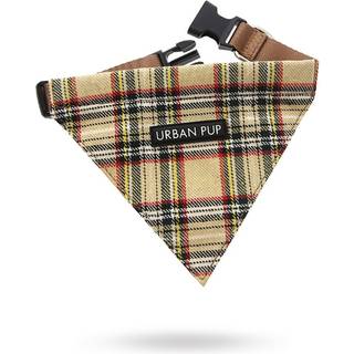 Urban Pup Bandana - Brown Tartan / M
