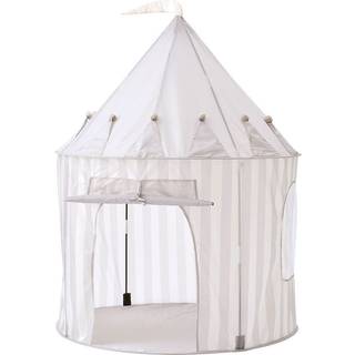 Kids Concept Stribet Legetelt, Grå