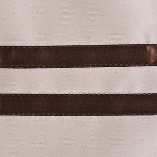 Hookless HBH40ES221 Escape Broes Gardin med snap-in foringssand med brun stribe 71 """" x 74 """"