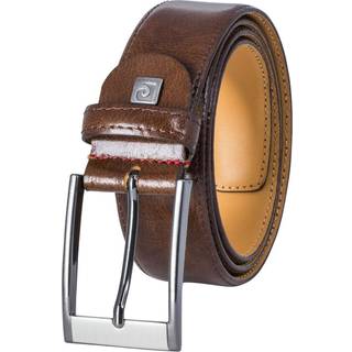 Pierre Cardin Herren Gürtel braun Glattleder