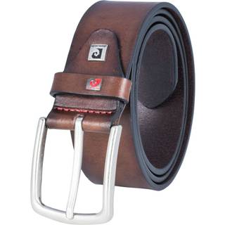 Pierre Cardin Herren Gürtel braun Glattleder