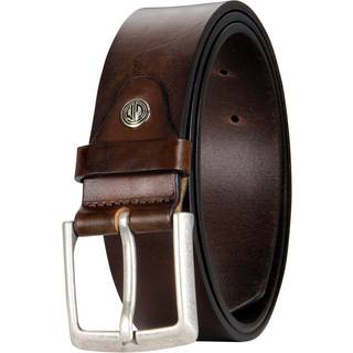 Lindenmann Herren Gürtel braun Glattleder