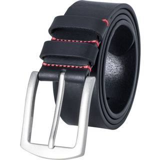 Pierre Cardin Herren Gürtel schwarz Glattleder