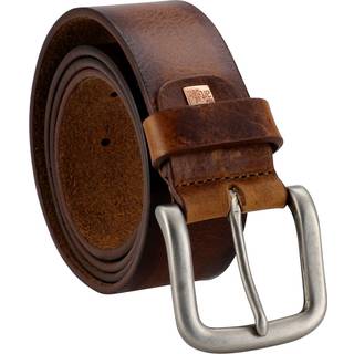 Lindenmann Herren Gürtel braun Glattleder